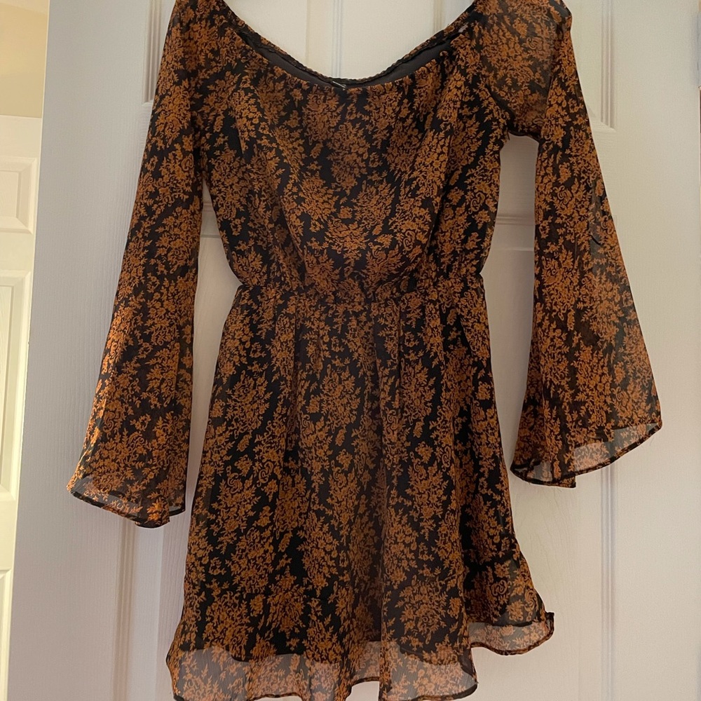 Off-the-shoulder dress